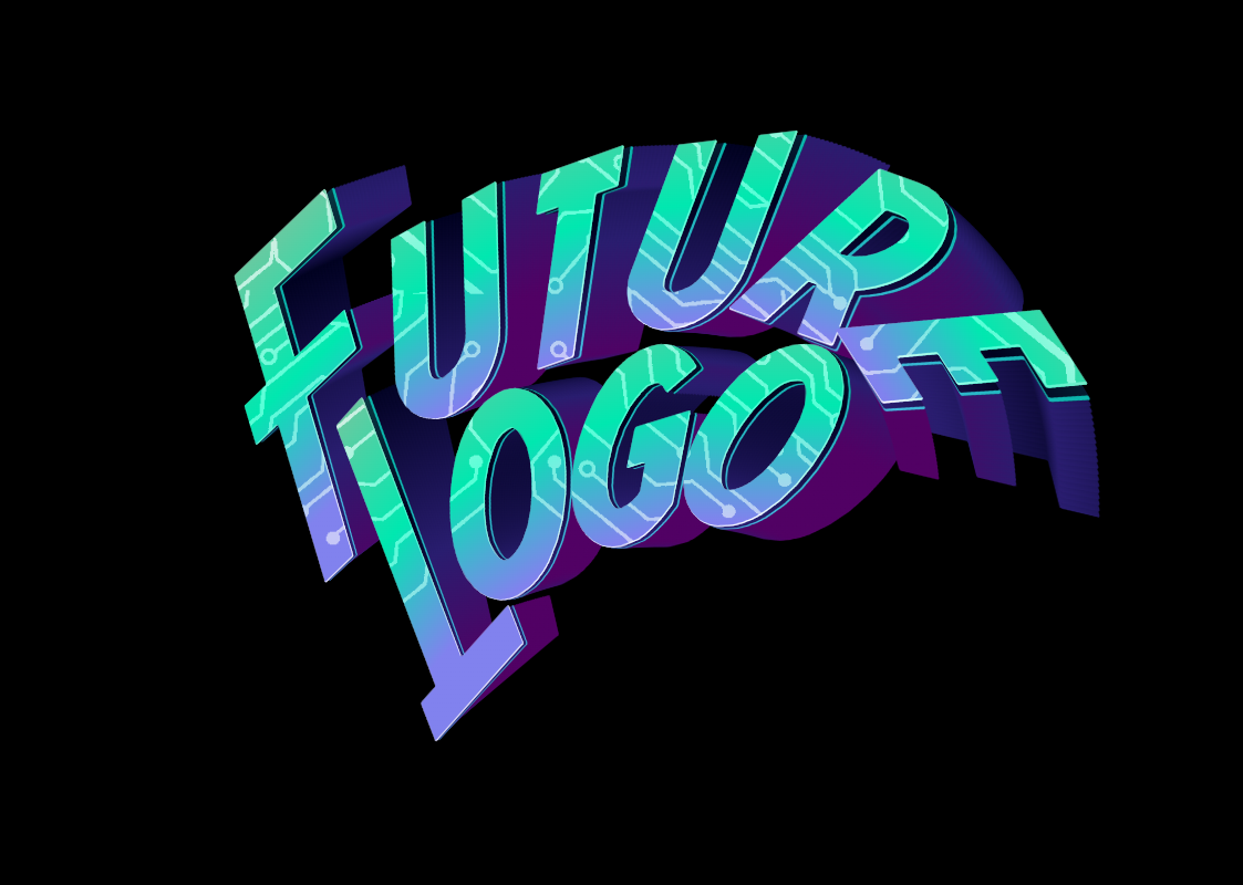 Wavy Deformation and 3D: Future Logo Style