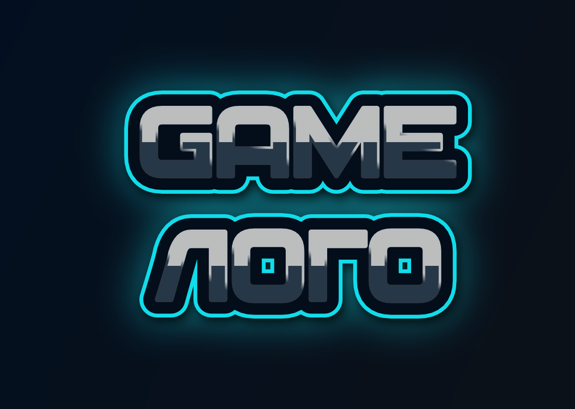 Neon Glow - Font for a Cool Gaming Logo