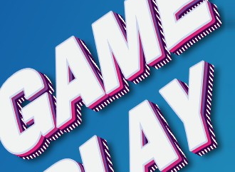 Make the 3D gameplay style of the text in a beautiful font