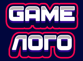 Beautiful game logo of the top fonts to create online game logo