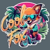 Beautiful Font Constructor for Stylish Fox Stickers