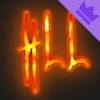 Fire Font - Beautiful Inscription with Fire Effect