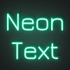 Neon effect font designer