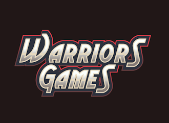 Game logo with our beautiful WarriorS GameS style font